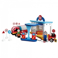 Gas Station Play Set