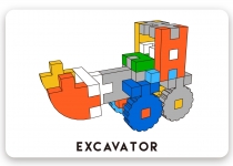 Bebox Toy - 8033 - Excavator