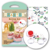 Party Button Kit-Tea Time