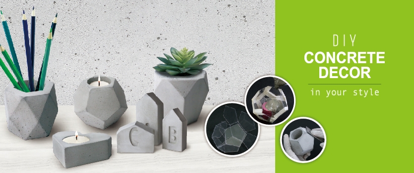 DIY Concrete Decor